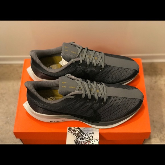 Nike Zoom Pegasus 35 Turbo Grey Running Air Max - Picture 5 of 9